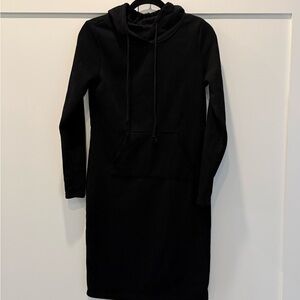 Black Hoodie Dress